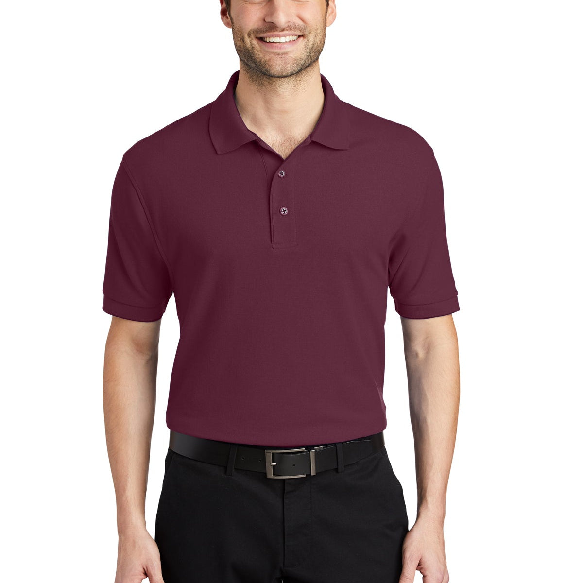 Springfield K500 Port Authority® Silk Touch™ Polo – wtembroidery.com