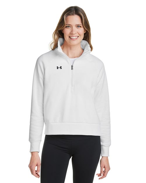 Women's Rival Fleece Half-Zip Pullover – wtembroidery.com