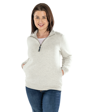 MEDSTAR 5459 WOMEN'S CROSSWIND QUARTER ZIP SWEATSHIRT