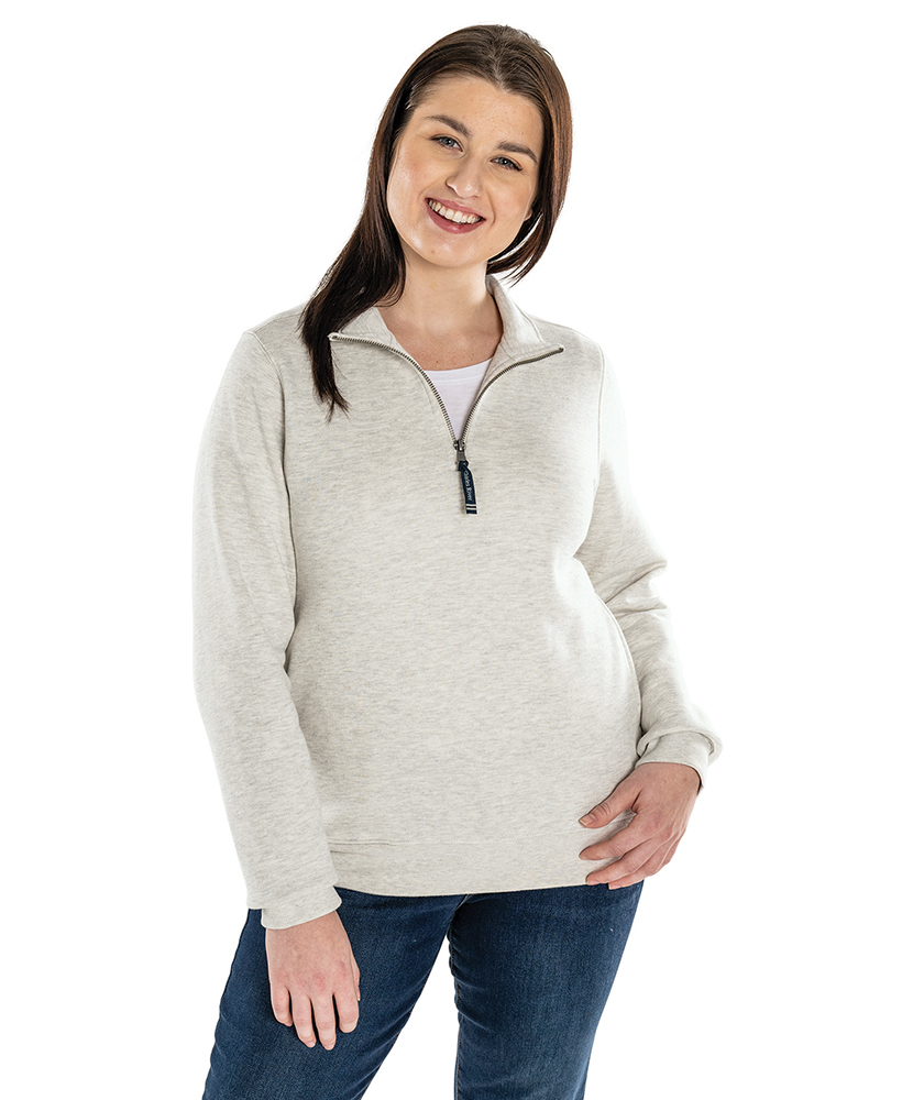 # 5459 WOMEN'S CROSSWIND QUARTER ZIP SWEATSHIRT