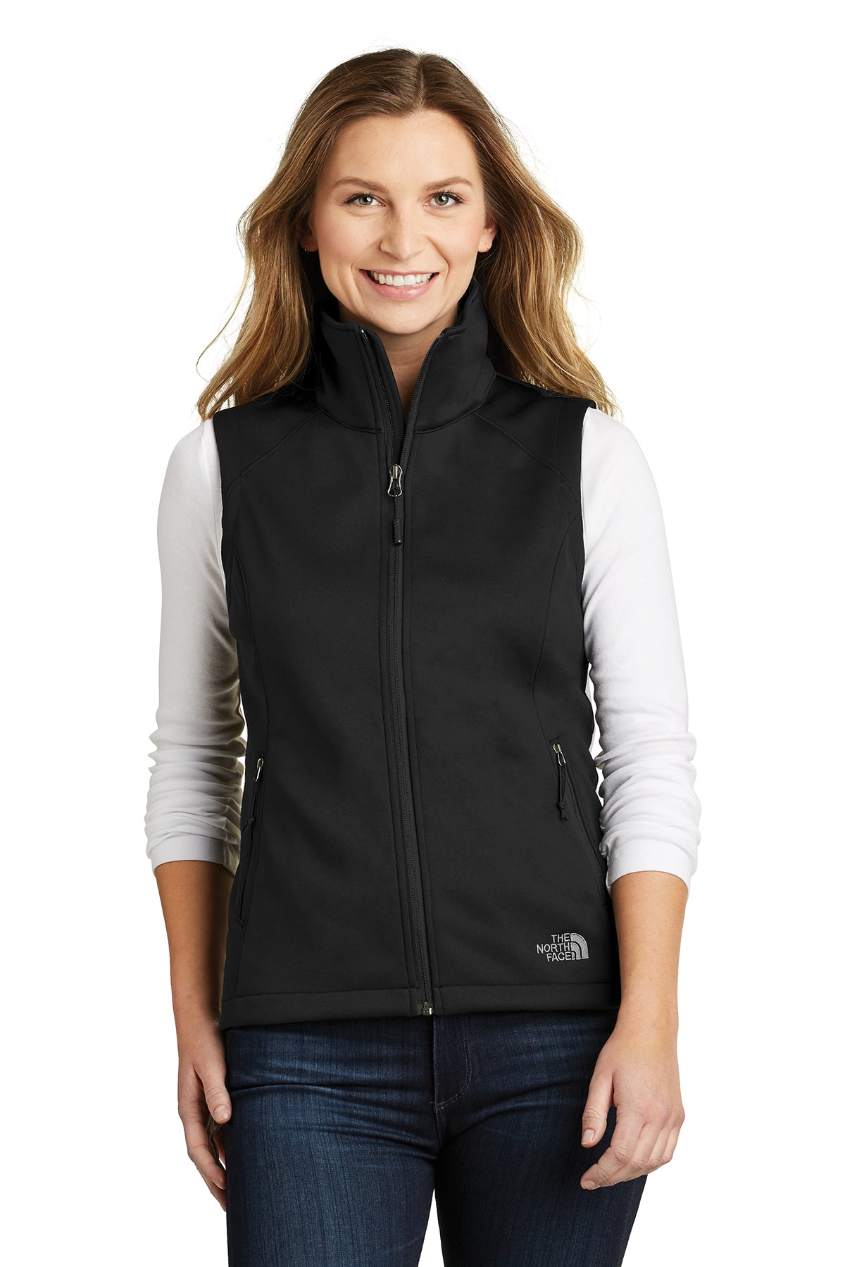 #NF0A3LH1 The North Face® Ladies Ridgewall Soft Shell Vest