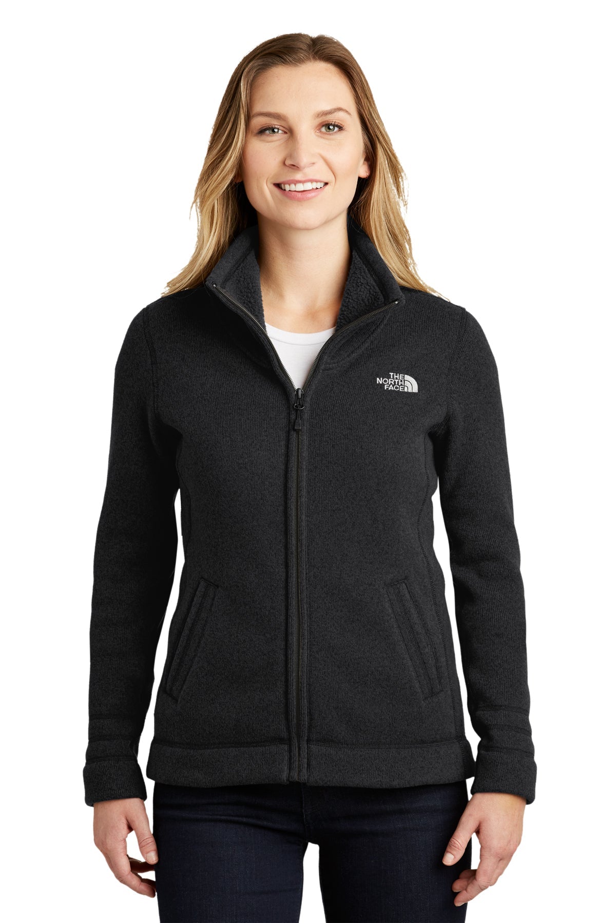 VA NF0A3LH8 The North Face® Ladies Sweater Fleece Jacket