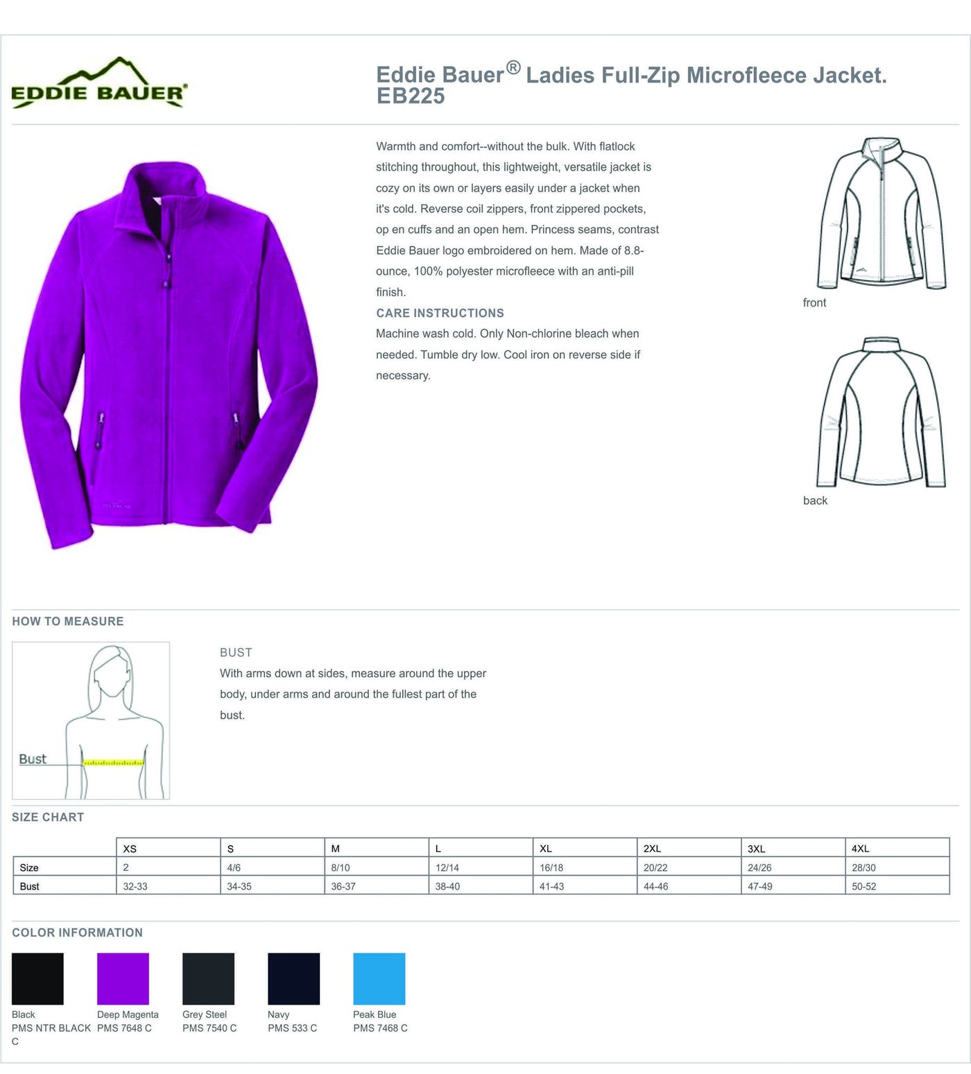 # EB225 Women's Fleece