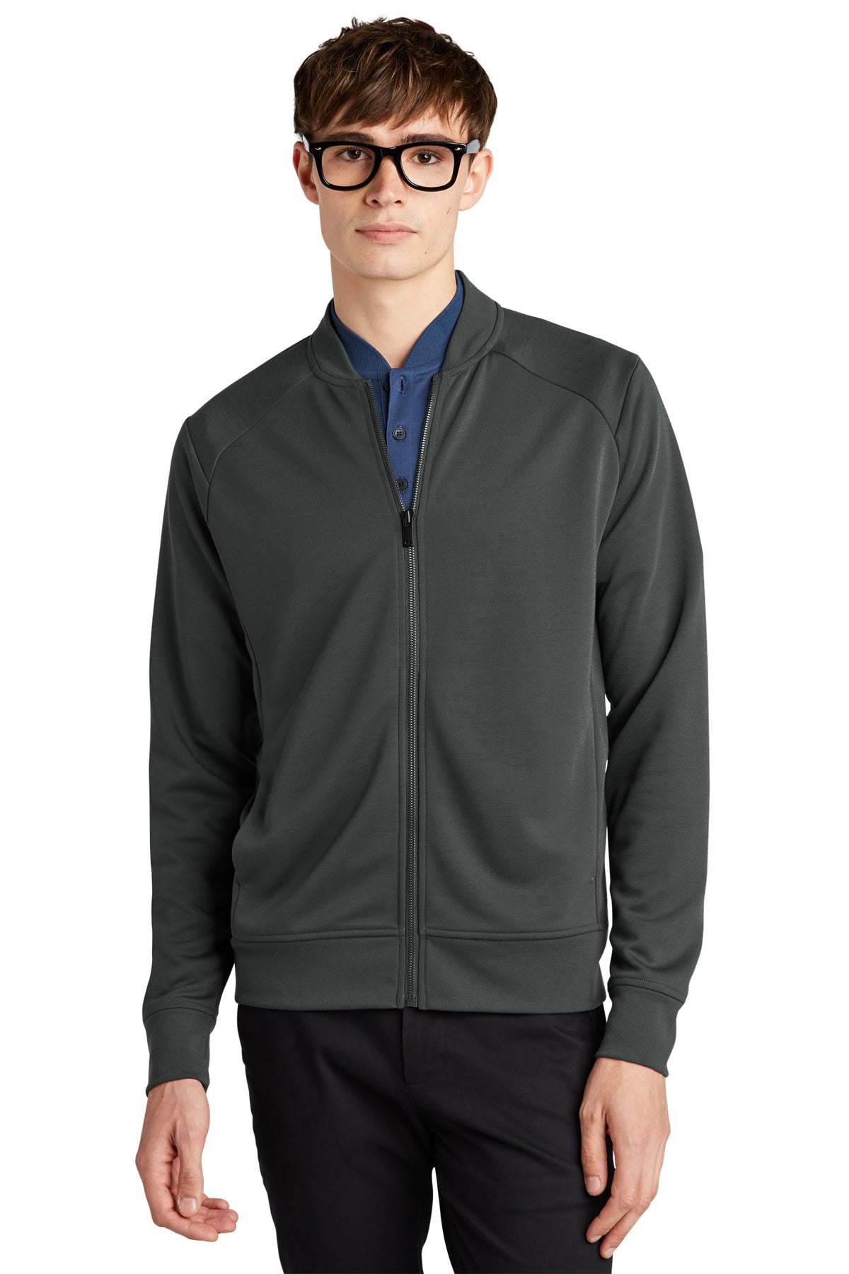 JH MM3000 Mercer+Mettle™ Double-Knit Bomber