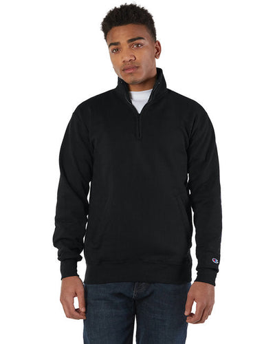 #S400 Champion Adult Powerblend® Quarter-Zip Pullover