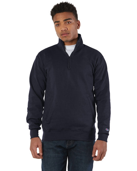 #S400 Champion Adult Powerblend® Quarter-Zip Pullover