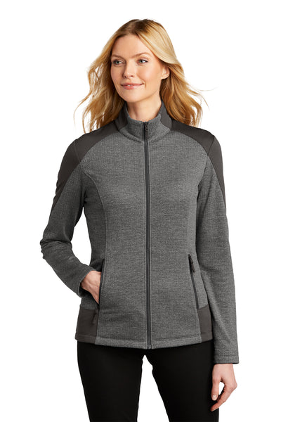 #L239 Port Authority® Ladies Grid Fleece Jacket