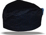 Athletic Black Mesh with Blue Liner