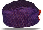 Athletic Purple Mesh with Orange Liner