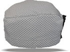 Athletic Silver Mesh with Black Liner