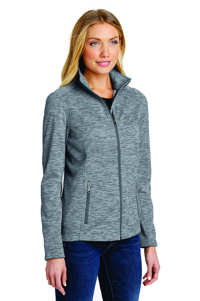 MIEMSS Port Authority® Women's Digi Stripe Fleece Jacket. L231