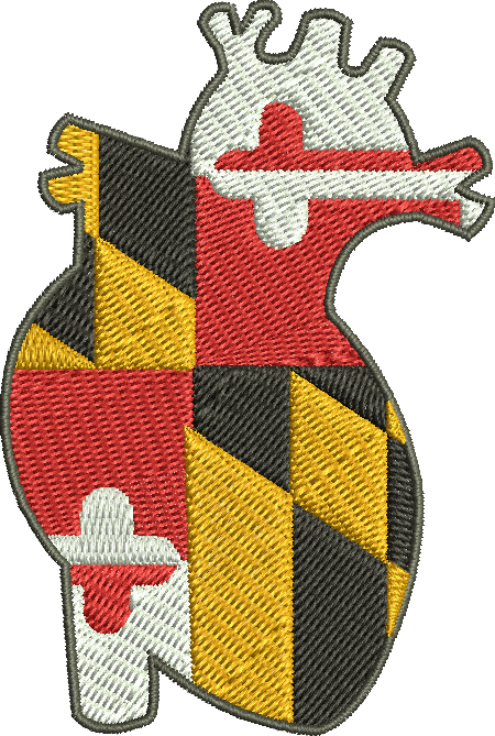 Maryland Heart Sleeve