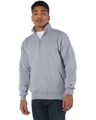 B2B1 S400 Champion Adult Powerblend® Quarter-Zip Pullover